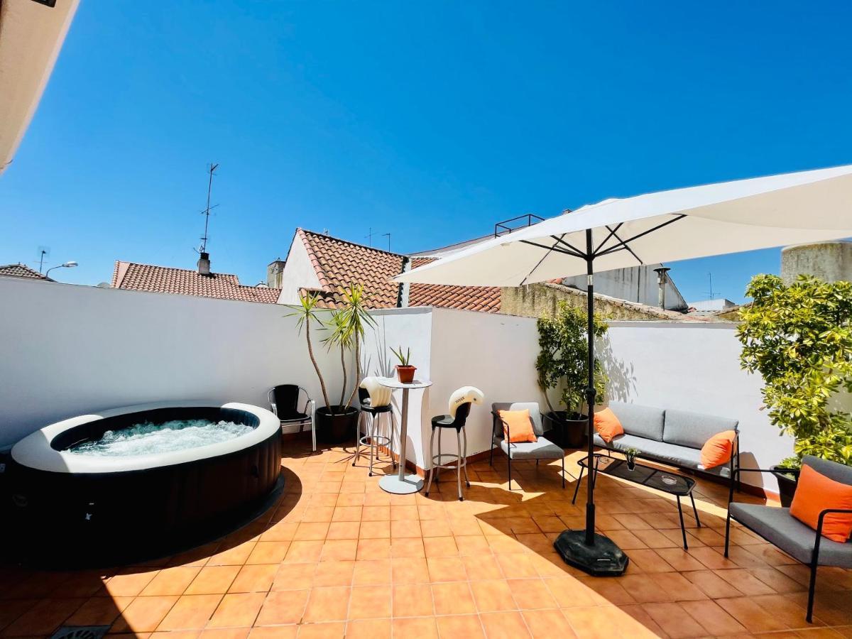 Alaudae Apartamentos -Centro- Garaje Privado-Jacuzzi Exterior Bajo Peticion - メリダ エクステリア 写真
