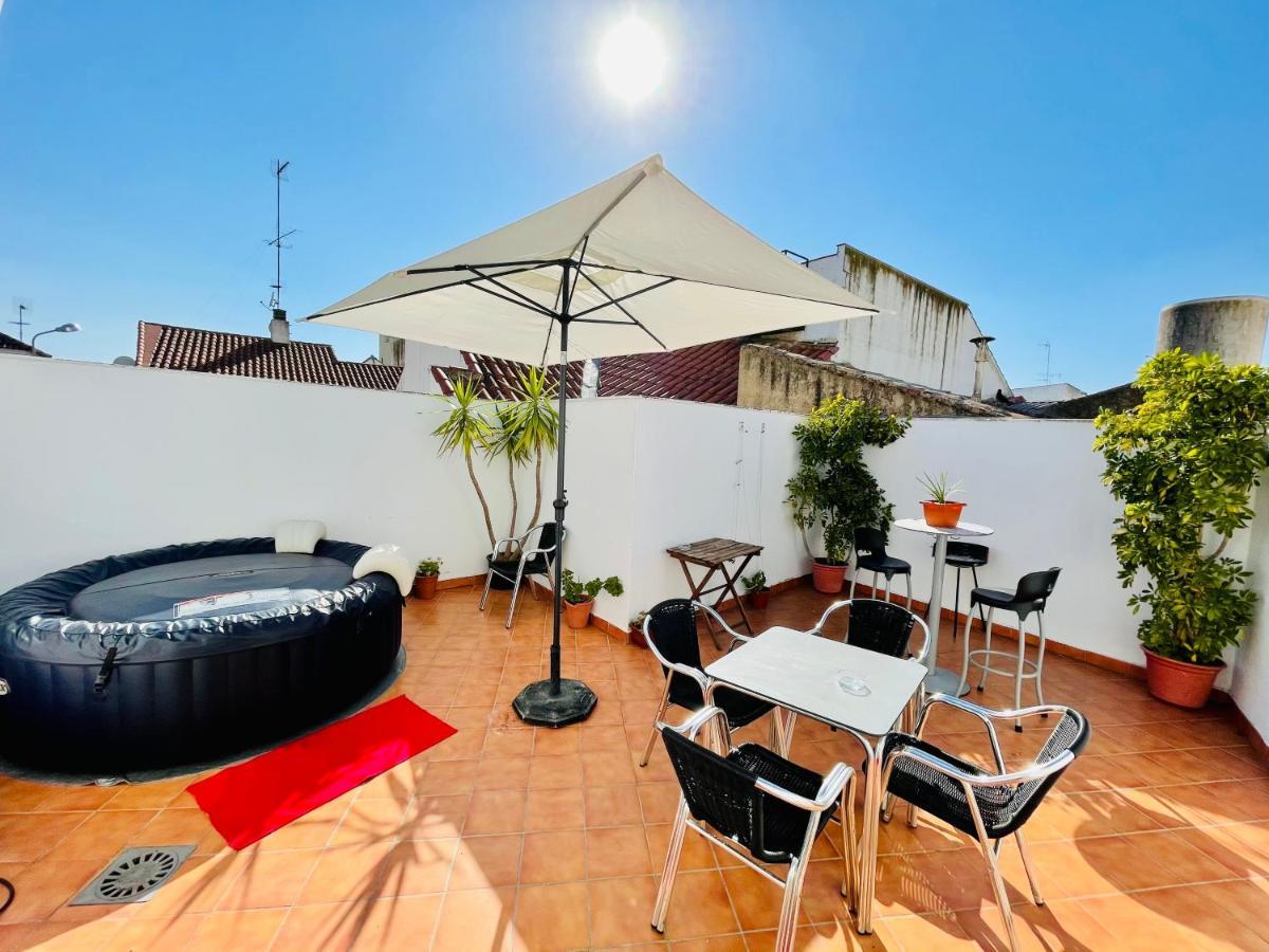 Alaudae Apartamentos -Centro- Garaje Privado-Jacuzzi Exterior Bajo Peticion - メリダ エクステリア 写真